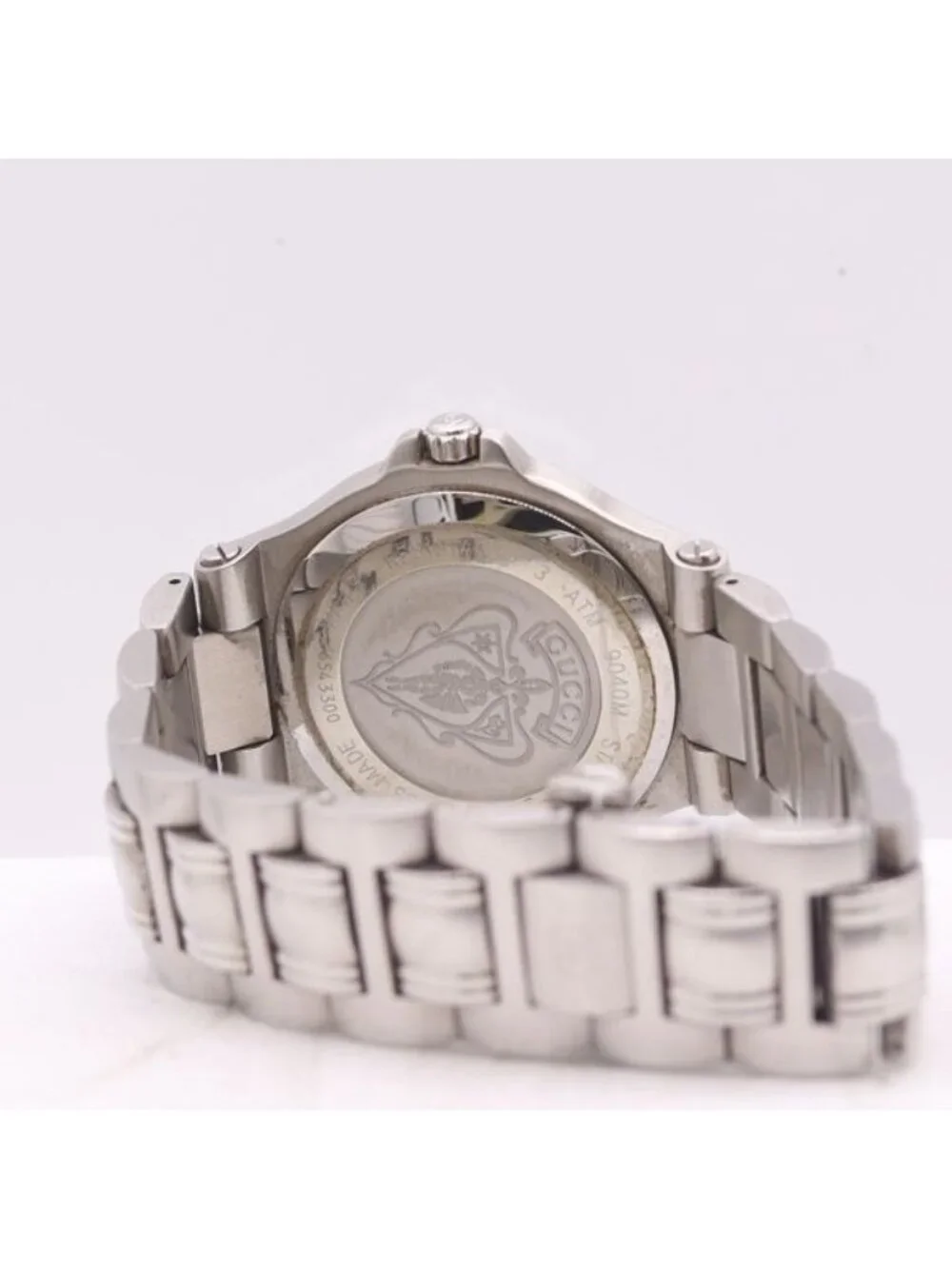 Gucci M Date Black Dial Watch
